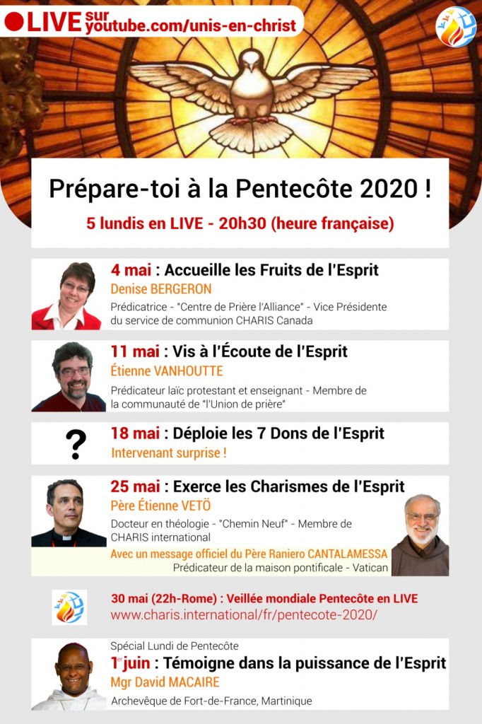 PREDICATEURS PENTECOTE 2020